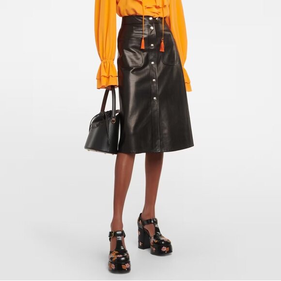 Etro Embroidered Platform Mary Jane Block Heels 2023 Runway 39 9 - Picture 4 of 10